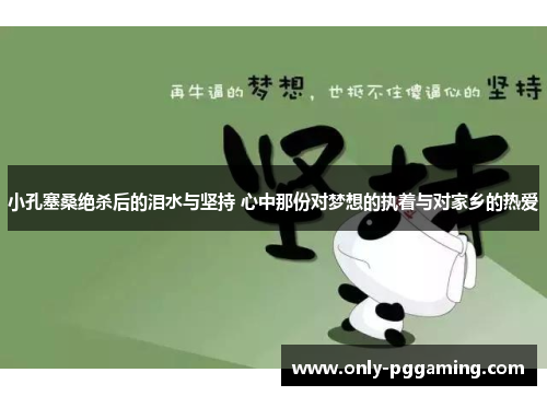 小孔塞桑绝杀后的泪水与坚持 心中那份对梦想的执着与对家乡的热爱