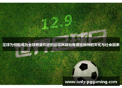 足球为何能成为全球最受欢迎的运动其背后有哪些独特的文化与社会因素