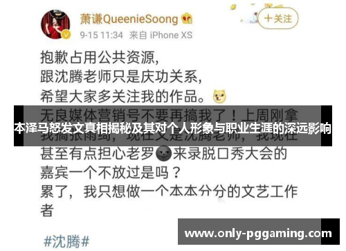 本泽马怒发文真相揭秘及其对个人形象与职业生涯的深远影响